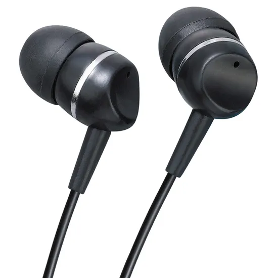 3.5mm Dual Pin Ariline Earphone Rubber Tip Stereo Headphones Earbuds Earphone Disposable Plastic Cheap Wired Earbuds in Bulk 